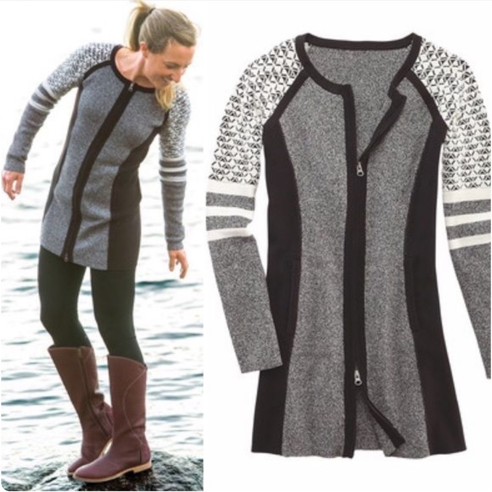 Title Nine Assassin Double-Zip Tunic Dress S